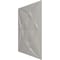 Ekena Millwork 19 5/8in. W x 19 5/8in. H Blossom EnduraWall Decorative 3D Wall Panel Covers 2.67 Sq. Ft. WP20X20BMGBW - alternate 4